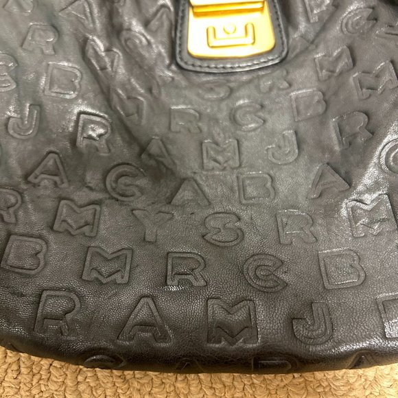 Marc by Marc Jacobs Dreamy Letter Embossed Crossbody Bag - Black leather - Picture 13 of 16